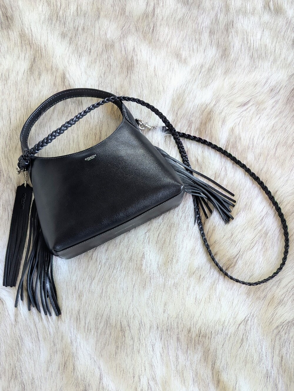 Coach Brooklyn Fringe Shoulder Bag 23